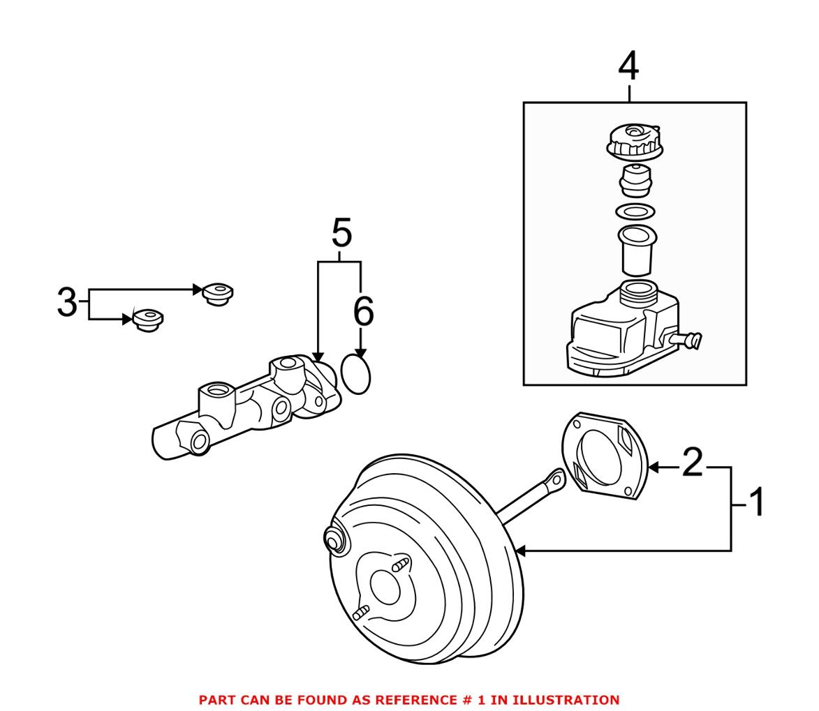 BMW Brake Master Cylinder 34316757743 - TRW PML421